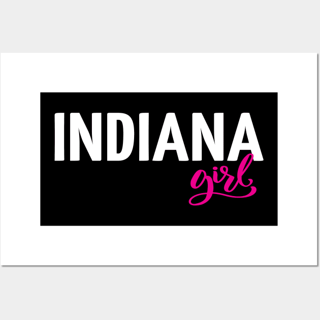 Indiana Girl Wall Art by ProjectX23